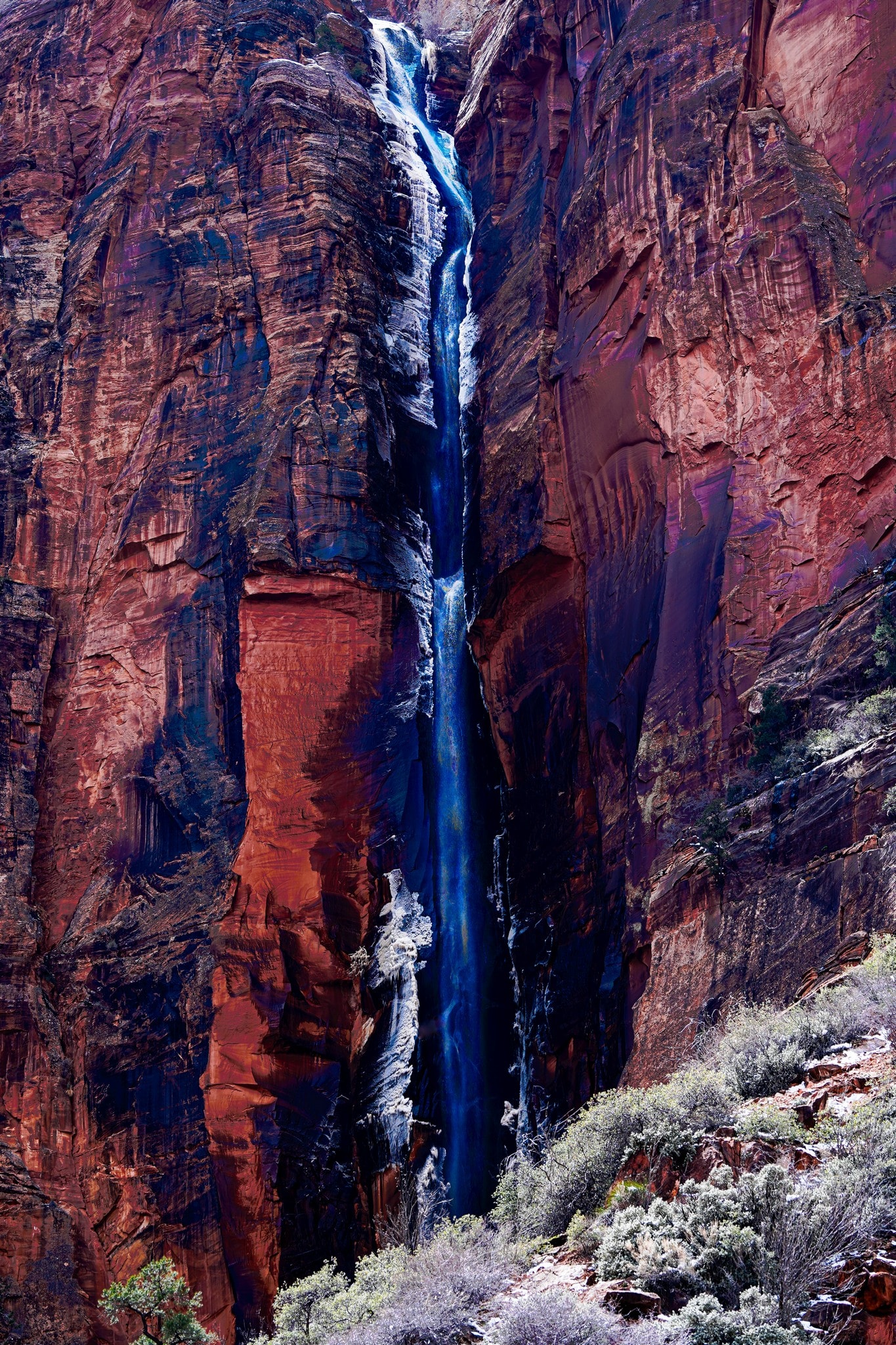 Zion Waterfall