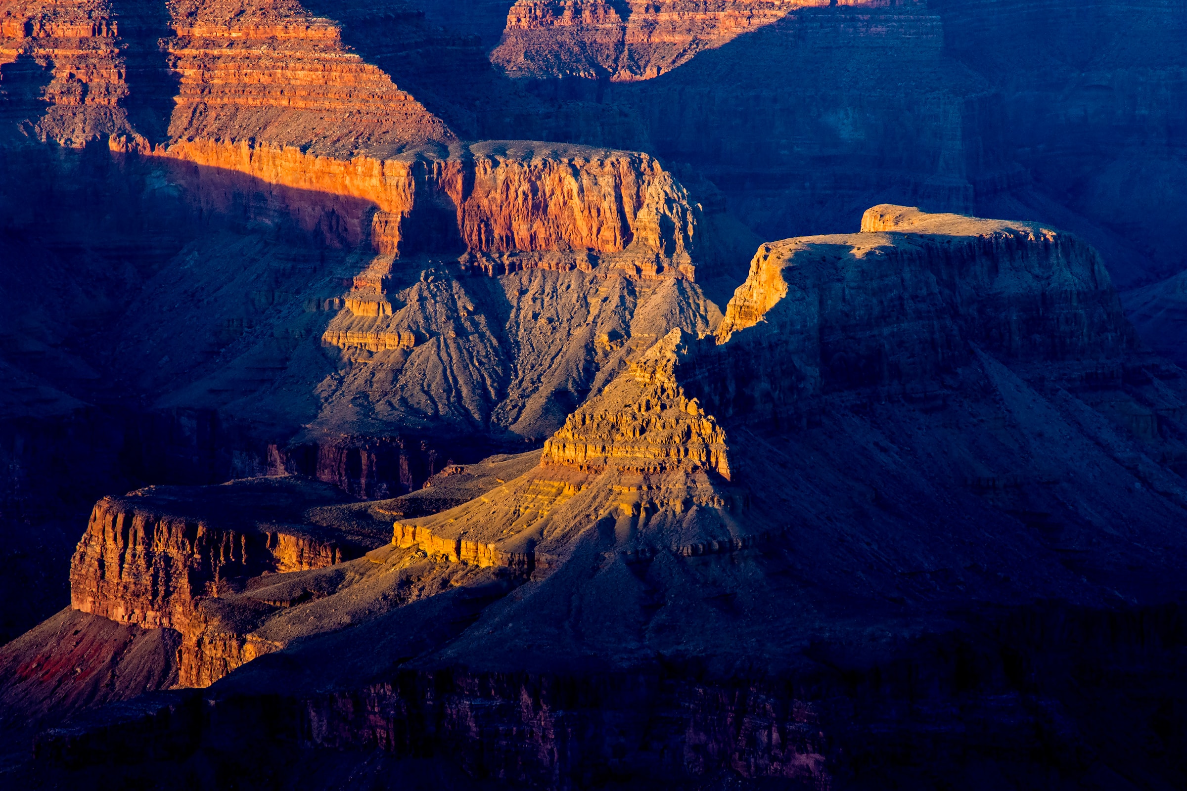 Lower Canyon at Sunset