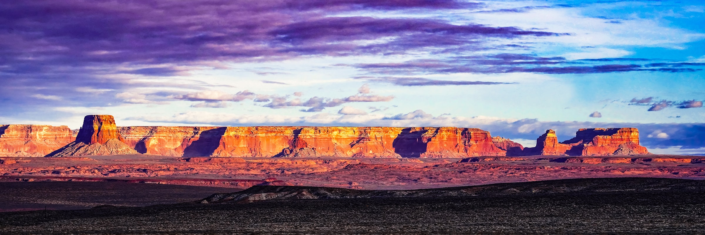 Buttes at Big Water